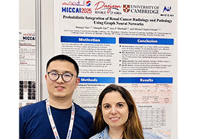Double winners at MICCAI